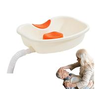 Portable Hair Washing Station | Portable Shampoo Basin with Support for Neck Problems - Buddy Sink Tray with Drain Hose for Bedside, Elderly, Pregnancy, Injuries, Haycuts, Coloring