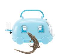 Portable Hamster Cage 10.6x6.2x7.8in Cute Car-Shaped Breathable Window