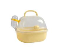 Portable Hamster Travel Cage - Breathable Small Pet Housing 20x18cm, Ventilated Enclosure | DEE Containment Outdoor Movement, Habitat Safe Transportation C