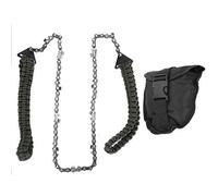 Portable Hand Chain Saw High Carbon Steel Cutting Tool for Camping Survival Garden Work 65cm 25.6in with Storage Bag