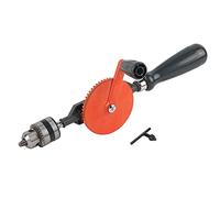 Portable Hand Crank Drill MINI Manual Drill Double PINIONS Wood Plastic Adjustable Chuck for Various Applications (-GS10850-02)