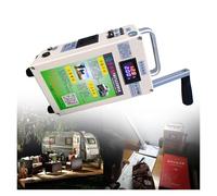 Portable Hand Crank Generator - 150W Emergency Power Supply, Large Capacity Power Bank AC110V/220V, DC12V, USB 5V Charger for Emergency and Camping