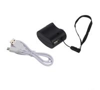 Portable Hand Crank Generator USB Manual Phone for charger - Small Dynamo Energy Converter for Camping Survival Kits Field Operations 5.5V Output(Black)