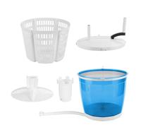 Portable Hand Crank Washer - 2-in-1 Manual Laundry Washing Machine & Spin Dryer for Camping, Dorms, Apartments, Travel, No Electricity Needed Sky Blue