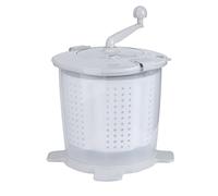 Portable Hand Crank Washing Machine, 1200Rpm High Speed Mini Manual Clothes Washer Underwear Laundry Washer with Detachable Basket for RV, Apartments