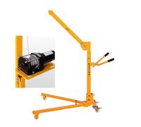 Portable Hand-Cranked Mini Crane for Home Use, Easy Lifting Solution for Small Loads