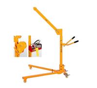 Portable Hand-Cranked Mini Crane for Home Use, Easy Lifting Solution for Small Loads