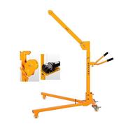 Portable Hand-Cranked Mini Crane for Home Use, Easy Lifting Solution for Small Loads