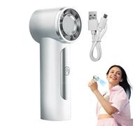 Portable Hand Fan | Strong Wind Personal Fan For Hands - Portable Elegant Large Airflows Hot Days Use Makeup Walking Weddings Camping