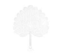 Portable Hand Fan, Tail Shape Cooling, Outdoor Gadget with Quiet Motor, Travel Camping with Easy Carry, 10.24x12.6 Inches Home Accessory, Compact Breeze for Summer Performance