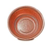 Portable Hand-Hammered Copper Pedicure Bowl - Pure Natural Copper Basin for Foot Bath, Soaking Feet & Face Washing, Wedding Celebration Gift & Home Spa(Purple Copper,6L)