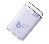 Portable Hand Heater - Rechargeable LED Warmer, USB Heated Device, Compact Winter Heat Tool | Outdoor Cold Weather Gear, Premium Travel Camping Accessory for Hunting Sports School Skiing Trips