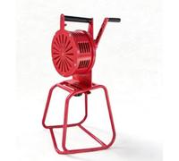 Portable Hand Operated Crank Siren, Loud Fire & Air Raid Alarm with Base, for Emergency Use In Schools, Factories and Coast Guards