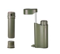 Portable Hand Pump Water Filter - Manual Outdoor Filtration Device | Hand Operated Survival Purifier, Travel Drinking Pump, Self Priming Hydration Tool, Clean Water System, Disaster Relief Cl