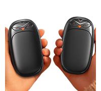 Portable Hand Warmer 3 Levels 5W - Winter Hand Warmer, 1 Pair Long Lasting Heating Device for Hiking, Skiing, Office, Sport