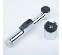 Portable Handheld Bidet Spray Shower Head 360° Rotation ABS Material for Toilet Bathroom Cleaning Compatible with Standard G 1/2 Connector Silver