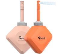 Portable Handheld Bidet Sprayer - Upside Down Perineal Wash Bottle for Gentle Water Cleansing | Ideal for Menstrual Care & Postpartum Hygiene | Compact Travel Essential
