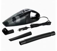 Portable Handheld Car Vacuum Cleaner - High Power 12V Auto Interior Dust & Debris Cleaner with Long Cord, Flexible Hose, Crevice Tool & Brush Attachment for Cars, Trucks, SUVs & RVs