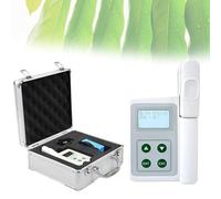 Portable Handheld Chlorophyll Meter for Plant Leaf Analysis, Non-Destructive Digital Analyzer for Measuring Chlorophyll Content in Crops, Garden Plants, and Agricultural Research