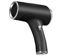 Portable Handheld Cordless Hair Dryer, Rechargeable 2600mAh Battery Hair Dryers, Wireless Hairdryer, Small Compact Blow Dryer Quick Drying for Women Men Home Ues or Travel (Black)
