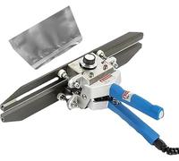 Portable Handheld Crimp Heat Sealer, Bag Crimper Seal Width, Adjustable 0-300℃ Temperature Control, for Mylar, Foil, Cellophane & Kraft Paper Bags