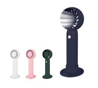 Portable Handheld Desktop Fan, 3-Speed Cooling Fan with Wide-Angle Air Supply, Extreme Cooling Technology, Available in Pink, Navy, Green, White Colors