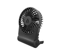 Portable Handheld Desktop Fan Rechargeable 5000mAh Battery Black Upto 4300RPM