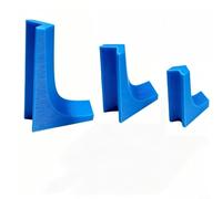 Portable Handheld Drill Guide 3PCS No Clamp Needed(Blue)