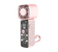 Portable Handheld Fan - 100 Speeds Aromatherapy USB Rechargeable 3000mAh,Size 3.9x11cm/1.53x4.33inches | Small Portable Handheld Fan | for Home Travel Camping Office Outdoor, Men Women Kids