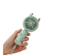 Portable Handheld Fan, 2.7in Mini Hand Held Fan with Rechargeable Battery and 3 Speeds, Cute Personal Small Electric Fan, Hand Fan foldable for Desktop/Table/Bedroom