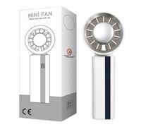Portable Handheld Fan Fast Cooling Handheld Fan With 199 Gears Ice Cooler LED Digital Display High Speed Personal Fans Transparent Design Fans For Travel Summer Outdoor Concerts Commuting