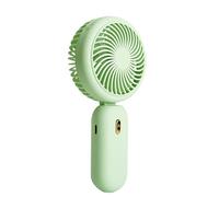 Portable Handheld Fan - Folding Hand Fan | Foldable Rechargeable Travel Cooler With Strong Wind | Intelligent Lightweight 3 Speed Strong Airflow Outdoor Accessories For Sports Games Camping Weddings