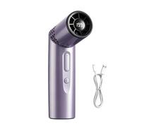 Portable Handheld Fan Rechargeable Digital Display Adjustable Wind Speed
