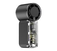 Portable Handheld-Fan, Rechargeable Personal Cooling-Fan, Mini Desk-Fan