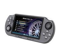 Portable Handheld Game Console with 4.5" IPS Screen, 14 Emulators, Dual Rocker and 2 Player Mode, Built in 64GB and 1TB Expandable, for MD PCE NGPC Games,Video,Music,E Book