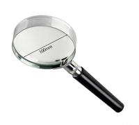 Portable Handheld Magnifying Glass With 5X Magnification, Perfect For Reading And Close Examination(100mm)