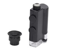 Portable Handheld Microscope 200x to 240x LED Lighted Pocket Microscope for Kids Adults, Compact Stereo Magnifier with Adjustable Focus and Bright Light