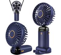 Portable Handheld Misting Fan with LED Digital Display