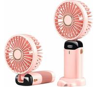 Portable Handheld Misting Fan with LED Digital Display