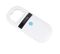Portable Handheld Pet Microchip Scanner High Brightness Display ID Chip Reader Supports ISO11784 11785 FDX-B EMID Rechargeable with Wide Read Data Storage