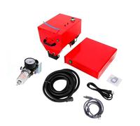 Portable Handheld Pneumatic Dot-Matrix Marking Machine - Metal Engraver for VIN Code & Chassis Number, Adjustable Marking Depth 0.01-1mm, Pressure Regulator for Accurate Marking(Type M)