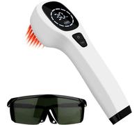 Portable Handheld red Light Therapy Device, analgesic and Anti-inflammatory, Non-invasive Physical Therapy, LCD Screen, with Automatic Timer, Rechargeable, Suitable for Knees, Neck, Elbows, Ankles