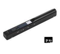 Portable Handheld Scanner, Moontie Document Wand Scanner Handheld for Business Photo Picture Receipts Books JPG/PDF Format Selection Micro SD Card Hand Scanner-B