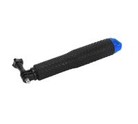 Portable Handheld Selfie Stick, Lightweight Aluminum Alloy Extendable Selfie Sticks Adjust 19-49cm, Compact Design for Camera Phone Video Photography (Blue)