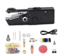 Portable Handheld Sewing Machine, Electric Cordless Fast Stitching Tool for Beginners, Mini Travel Sewing Machine for Quick Repairs