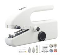 Portable Handheld Sewing Machine,Speed Adjustable Mini Sewing Machines,USB/Battery-Operated Hand Held Sew Device for Various Fabrics