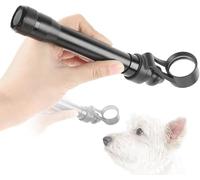 Portable Handheld Slit Lamp Microscope, 5X Magnification with Adjustable LED Slit, for Veterinary, Lab, School, Medical Eye Exam