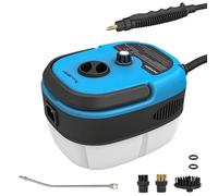 Portable Handheld Steam Cleaner for Home & Car, 15-Second Heat-Up, 6-Level Adjustable Steam, Ideal for Cleaning Kitchen Surfaces, Bathroom Tiles, Windows, and Car Detailing