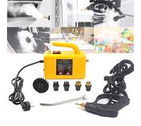Portable Handheld Steam Cleaning Machine, 2600W High Pressure Steam Cleaner, Tankless, 360° All-Round Cleaning- Adjustable Steam, 20s Quick Heating, for Kitchen, Bathroom,Yellow