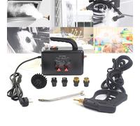 Portable Handheld Steam Cleaning Machine, 2600W High Pressure Steam Cleaner, Tankless, 360° All-Round Cleaning- Adjustable Steam, 20s Quick Heating, for Kitchen, Bathroom,Black